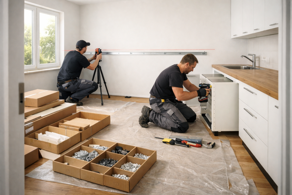 ikea kuechen montage
